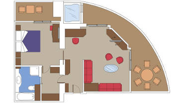 Suite Yacht Club YC3 Planta Suite Yacht Club YC3 Planta