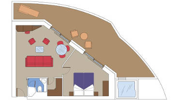 Suite Fantastica S2 Planta Suite Fantastica S2 Planta