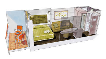 Varanda Fantastica B2 Cabine Varanda Fantastica B2 Cabine