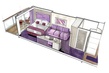 Varanda Bella B1 Cabine Varanda Bella B1 Cabine