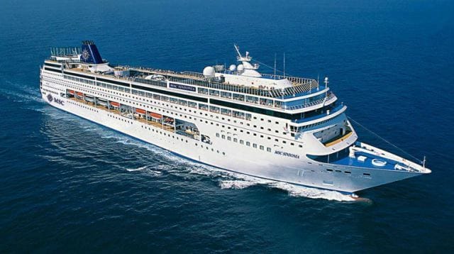 Navio MSC Sinfonia Navio MSC Sinfonia