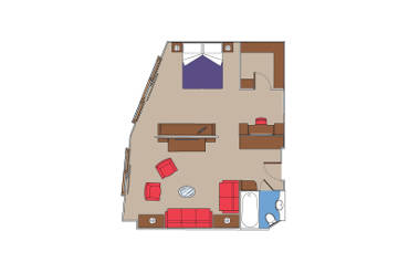 Suite Yacht Club YC2 Planta Suite Yacht Club YC2 Planta