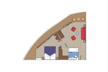 Suite Yacht Club YC3 Planta Suite Yacht Club YC3 Planta