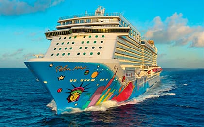 Navio Norwegian Breakaway Mediterrâneo - 1 Agosto 2025 - 9 noites