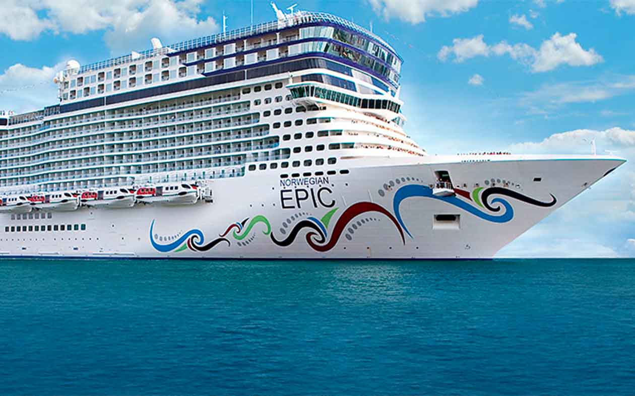 Navio Norwegian Epic Caribe, Natal - 23 Dezembro 2022 - 7 noites