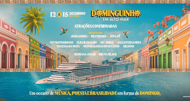 Cruzeiro Dominguinho em alto mar