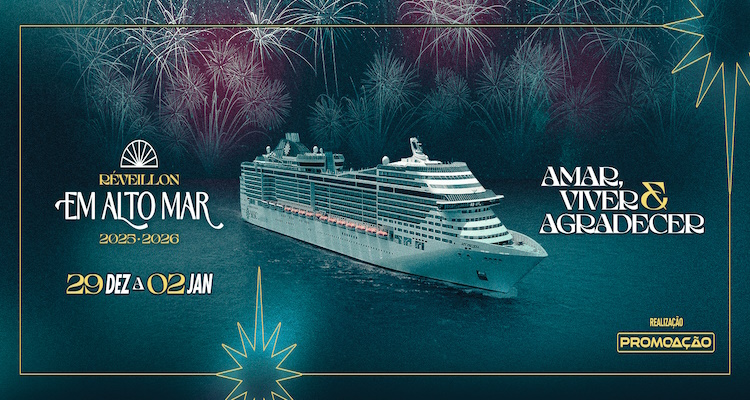 Cruzeiro Réveillon em Alto Mar 2025/26